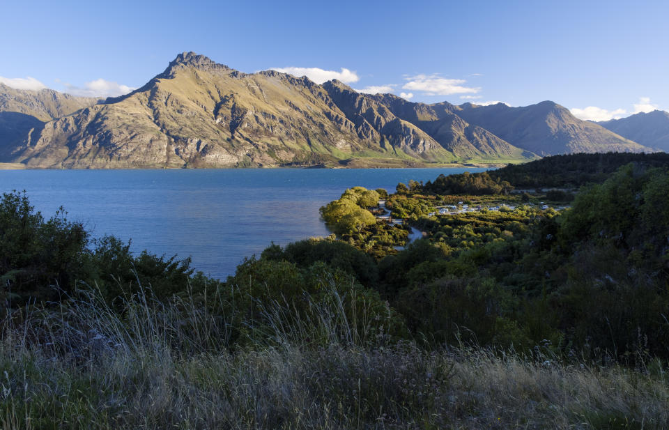 Lago Wakatipu, fuera Queenstown, en la Isla del Sur de Nueva Zelanda. Foto: Getty.