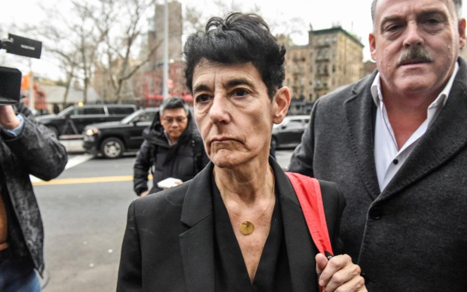 Barbara Fried, mother of FTX founder Sam Bankman-Fried, arrives at court in New York - Stephanie Keith/Bloomberg