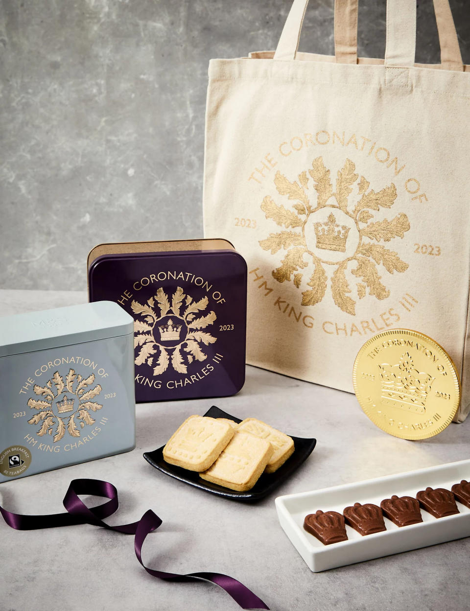 M&S coronation hamper is filled with biscuit tin, tote bag and more