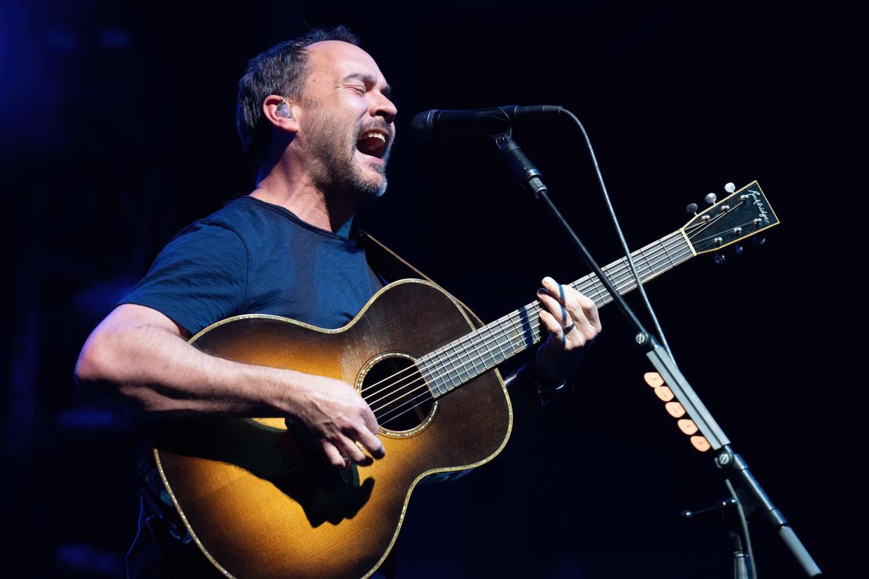 The Dave Matthews Band played the first of two shows Monday at Daily's Place in Jacksonville. Matthews is shown here at a May 11 show in Austin, Texas.