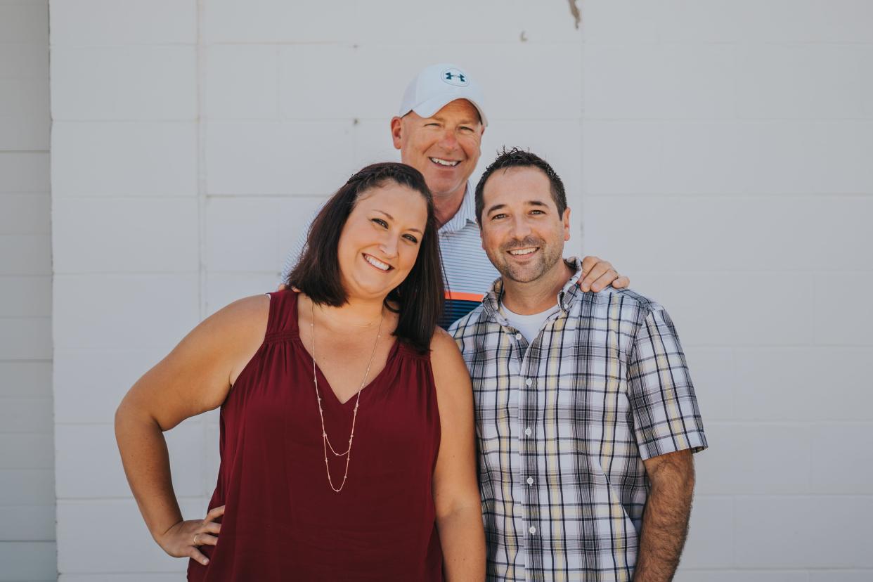 The "Murphy in the Morning" show on WIXX-FM is Katie, from left, Murphy and Nick.