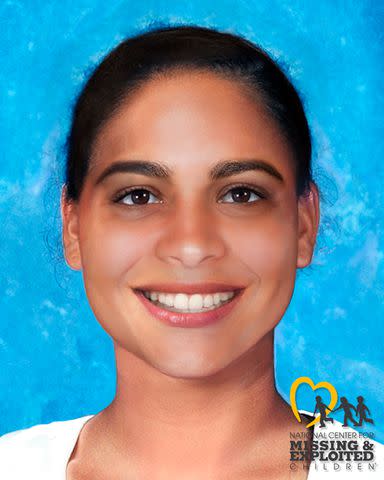 <p>National Center for Missing & Exploited Children</p> Elyssa Vasquez as she might look today