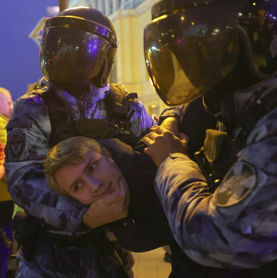 Protests in Moscow - Reuters