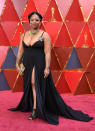 <p>Patrisse Cullors attends the 90th Academy Awards in Hollywood, Calif., March 4, 2018. (Photo: Getty Images) </p>