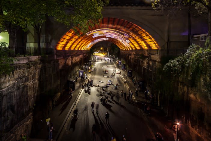 Vivid Sydney at The Rocks. Image Credit: Raphael Goh http://www.raphaelgoh.com/landscapes/xdpre65544568ghig2ojy9qhxk09ci