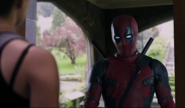 Deadpool calls in on Negasonic at the X-Mansion - Credit: 20th Century Fox