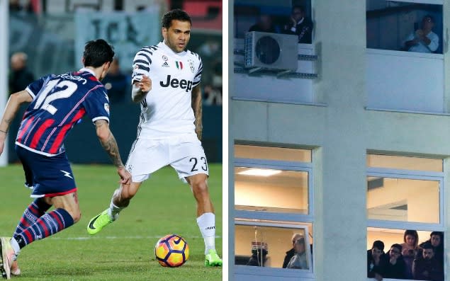 Man tries to get himself admitted to hospital... so he can watch Juventus game from window