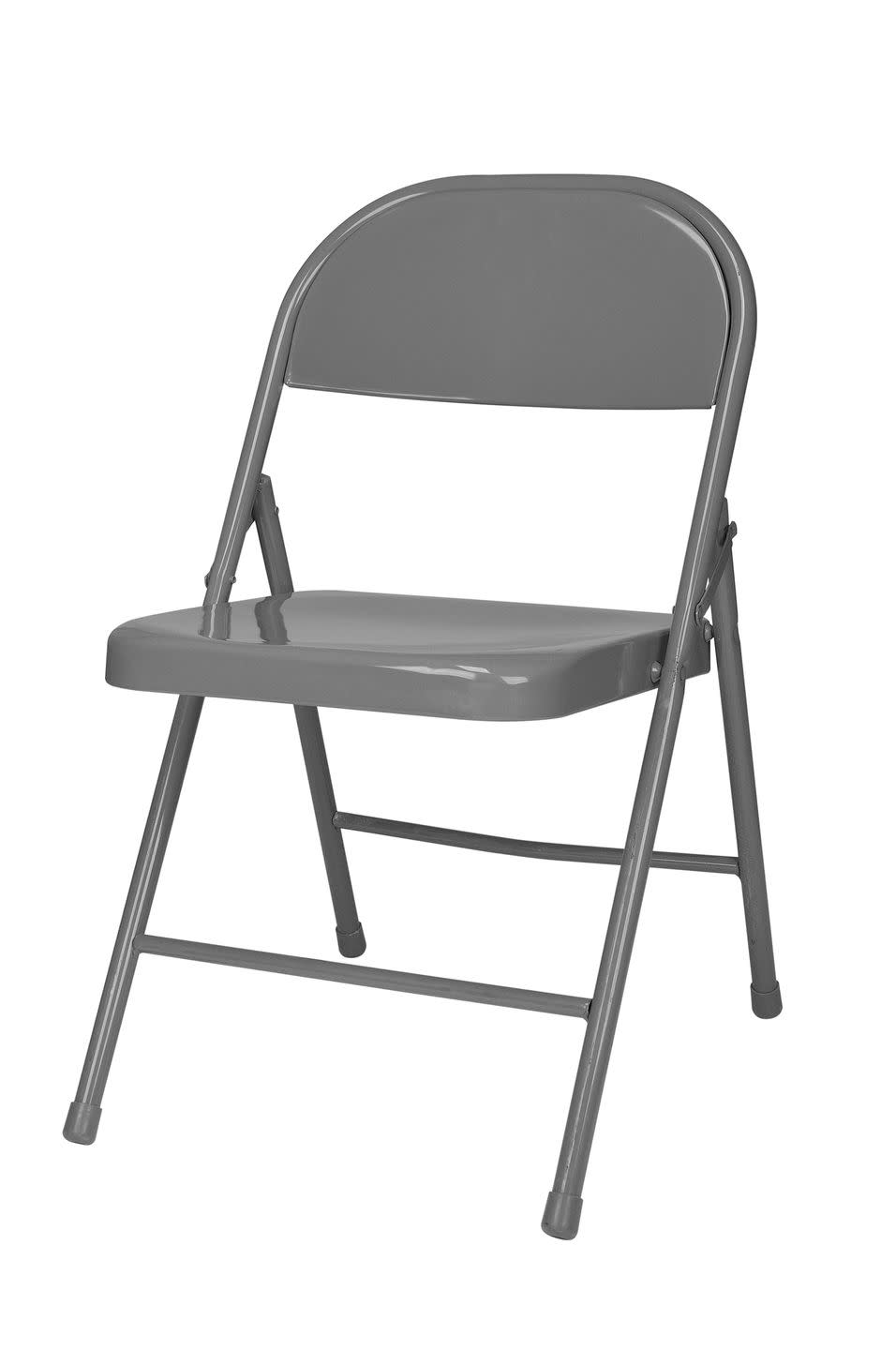 3) Use a folding chair as a bench for triceps dips.