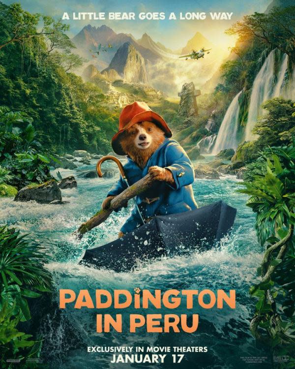 Nuevo póster de 'Paddington en Perú'