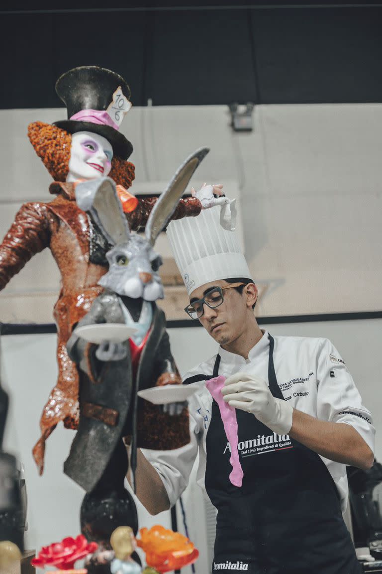 Pastelero, docente y artista: la revelación del equipo que representará a la Argentina en el Mundial de Helado