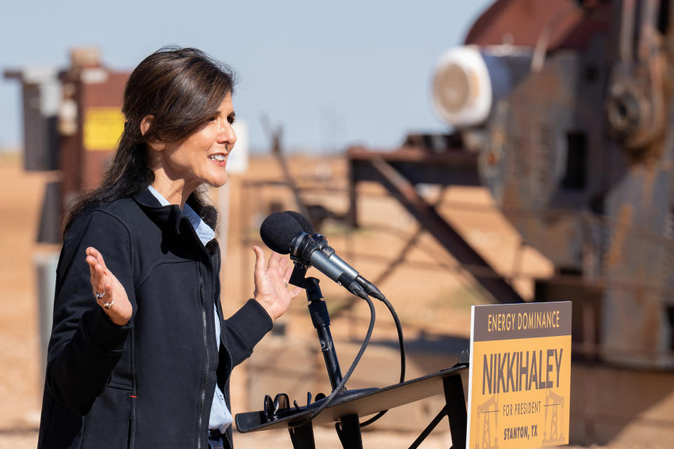 Presidential hopeful Nikki Haley 