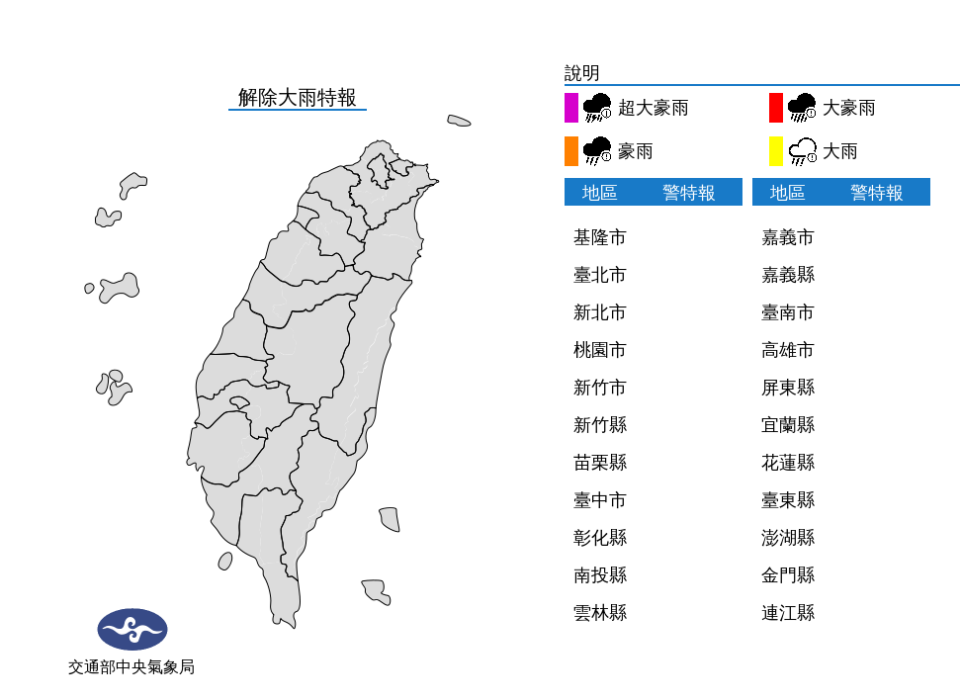 （圖取自中央氣象局網站）