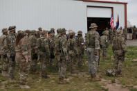 <p>Members of self-described patriot groups and militias gather for III% United Patriots’ Field Training Exercise outside Fountain, Colo., July 29, 2017. (Photo: Jim Urquhart/Reuters) </p>