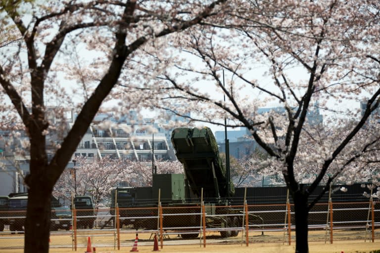 Japan has surface-to-air missile batteries in Tokyo as a defence against North Korean attack