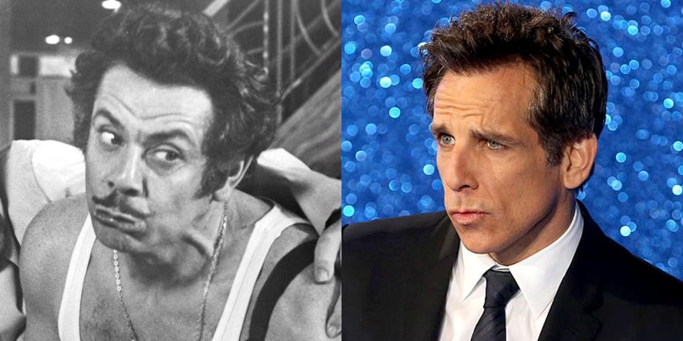 10. Jerry Stiller and Ben Stiller