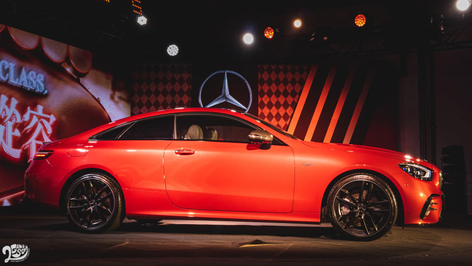 Mercedes-AMG E 53 4MATIC+ Coupe。