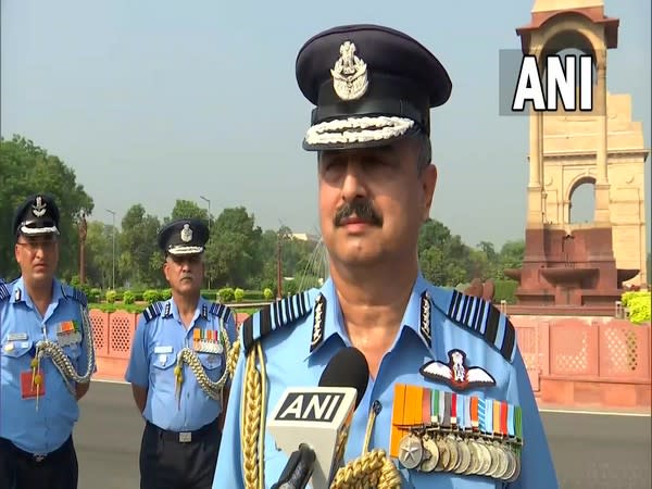 Chief of Air Staff Air Chief Marshal Vivek Ram Chaudhari. (Photo/ ANI)