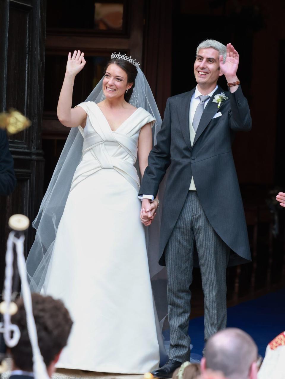 religious wedding of her royal highness alexandra of luxembourg nicolas bagory in bormes les mimosas