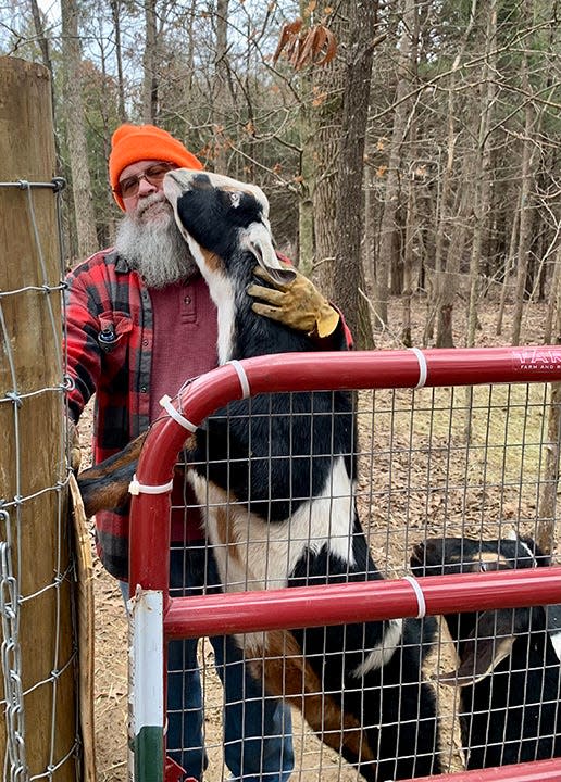 John Guth retired early at 56 with very little wiggle room in his budget for spending. Today, at 59, Guth is a hobby farmer.