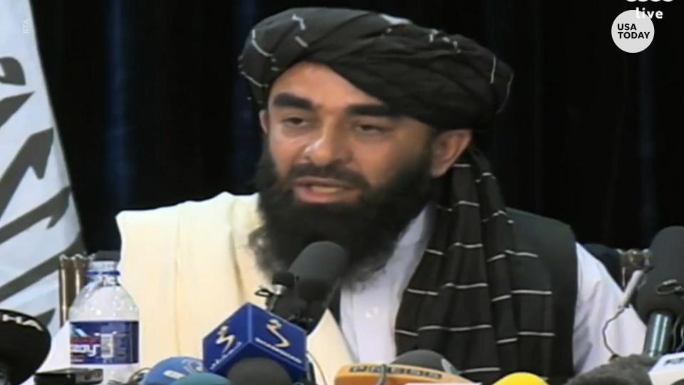 Taliban spokesman Zabihullah Mujahid says they "will not allow any foreigners to harm or threaten Afghanistan."