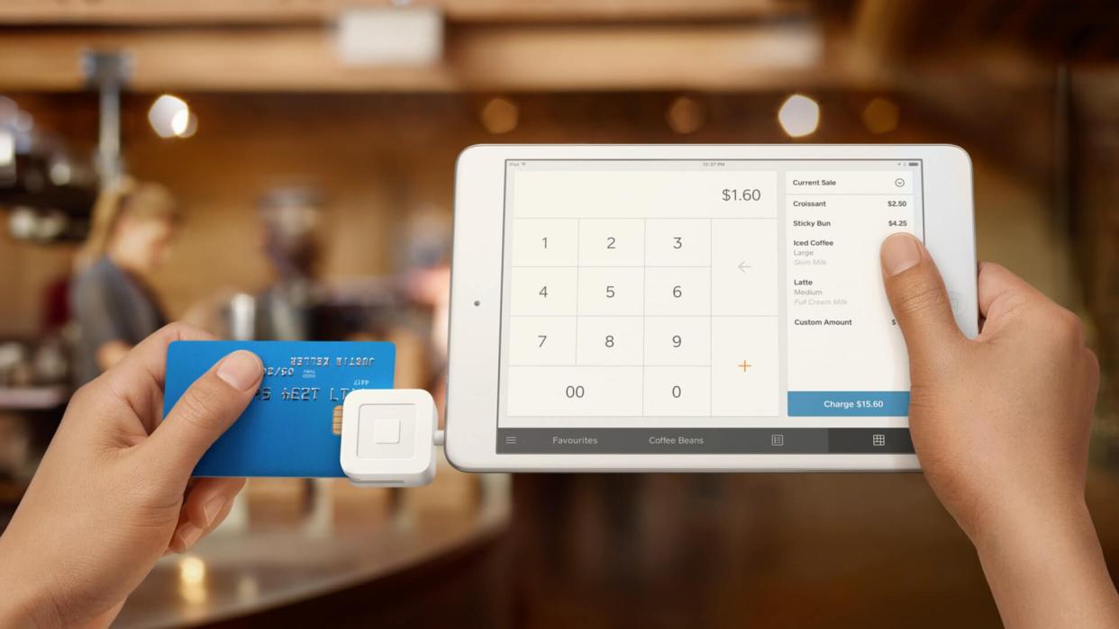 Square, credit card payment