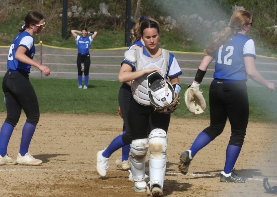 The Oyster River High School softball team dropped its first game of the season, a 3-2 game to Coe-Brown at Coe-Brown High School.