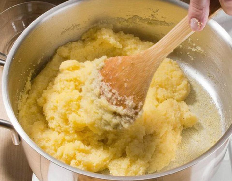 <p>Once you get the technique down, it’s easy to customize Polenta. Amplify its creaminess by adding butter, stirring in freshly grated Parmesan, or adding sauteed garlic and mushrooms. Enjoy it as is or chill it and deep fry it once it hardens.</p> <p><a href="https://www.thedailymeal.com/recipes/perfect-polenta-recipe?referrer=yahoo&category=beauty_food&include_utm=1&utm_medium=referral&utm_source=yahoo&utm_campaign=feed" rel="nofollow noopener" target="_blank" data-ylk="slk:For the Polenta recipe, click here.;elm:context_link;itc:0;sec:content-canvas" class="link ">For the Polenta recipe, click here.</a></p>