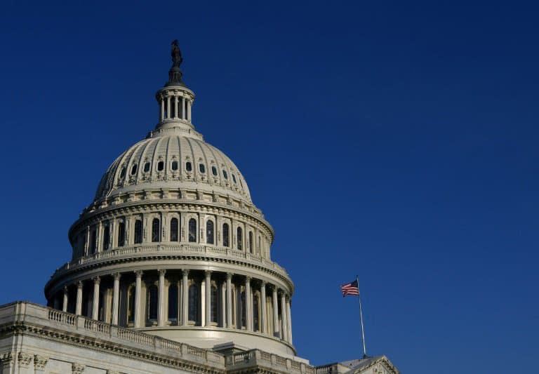 Le Capitole, siège du Congrès américain à Washington, le 10 mars 2021 - OLIVIER DOULIERY © 2019 AFP