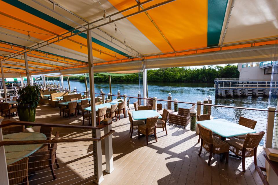 The Banana Boat in Boynton Beach offers good food and fun boat watching.