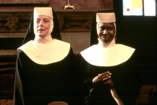 Moviestore/Shutterstock Maggie Smith and Whoopi Goldberg in 'Sister Act'