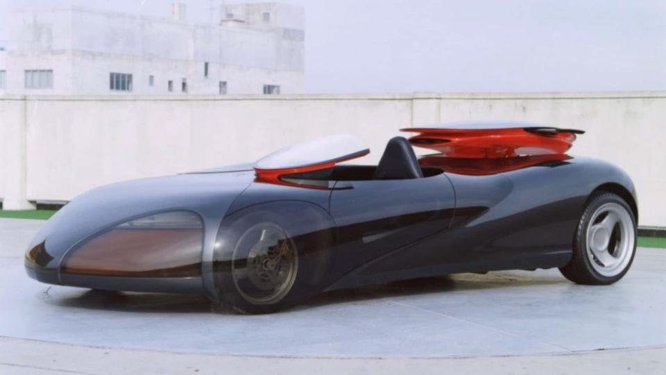 Future High Performance Concept長得像上世紀蝙蝠下電影中的蝙蝠車。(圖片來源/ Toyota)