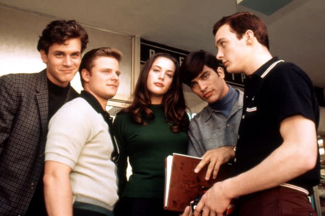 <p>20thCentFox/Courtesy Everett Collection</p> Tom Everett Scott, Steve Zahn, Liv Tyler, Johnathon Schaech, and Ethan Embry in 'That Thing You Do!'