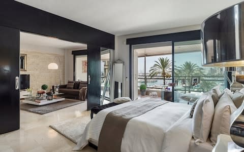 A one-bedroom flat in Palma with a sea-facing terrace is €495,000