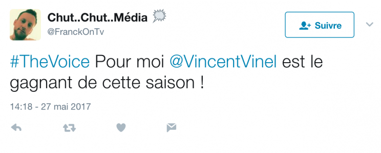 Pas besoin de regarde la finale ?