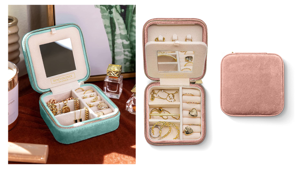 Best gifts for girlfriends: travel jewelry organizer