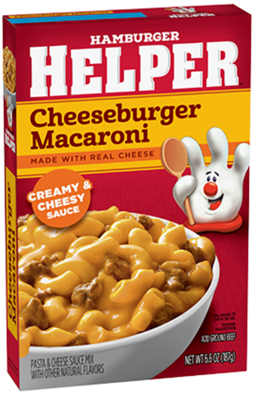 <p>Hamburger Helper</p>