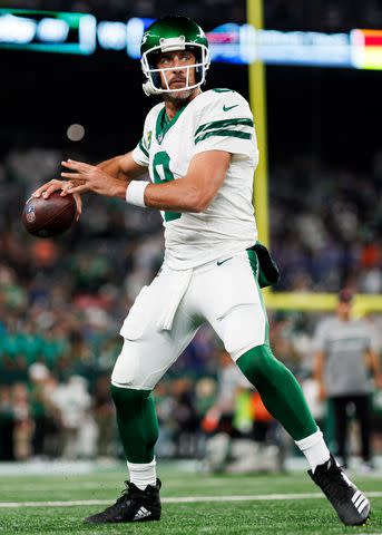 <p>Ryan Kang/Getty</p> Aaron Rodgers