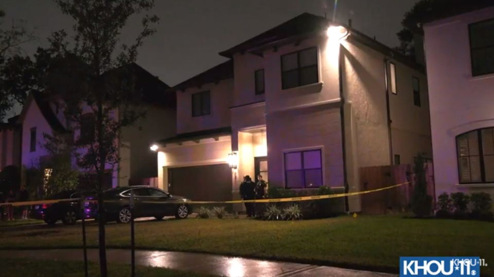 A gunman in Houston opened fire on a Thanksgiving dinner, during which two people were killed, including the shooter’s ex-partner, and two more were injured, which included a 15-year-old boy (KHOU 11/video screengrab)