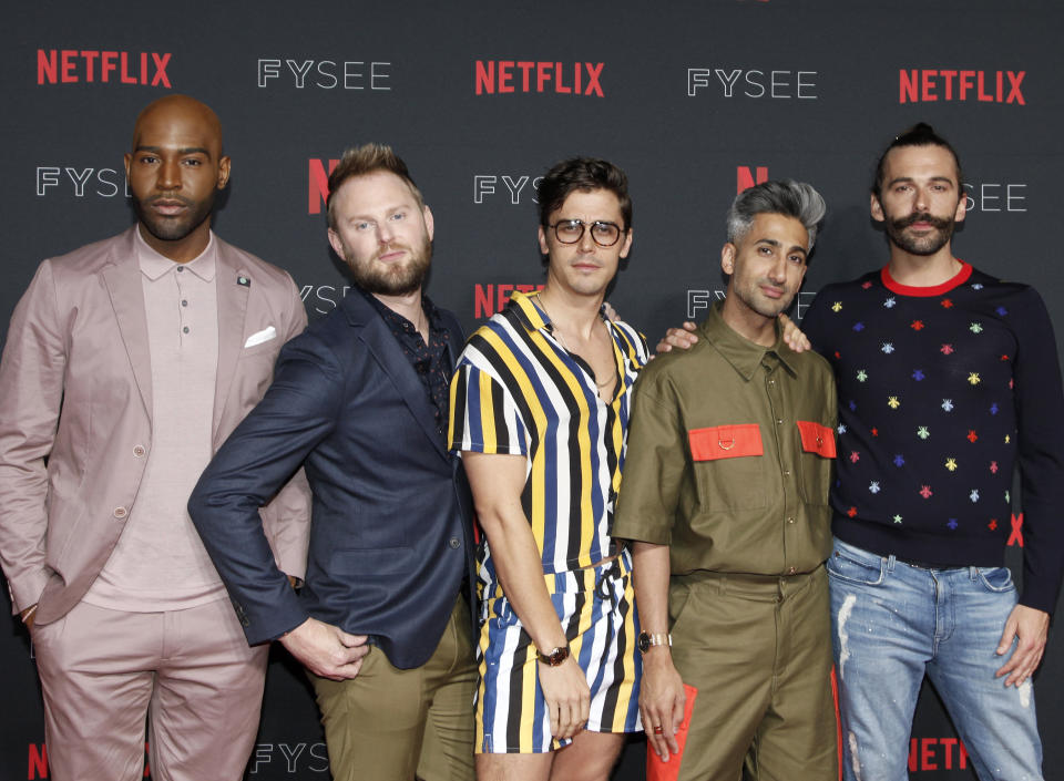 The fab five were in Australia to promote Season 2 of their hit show, Queer Eye. Source: Getty