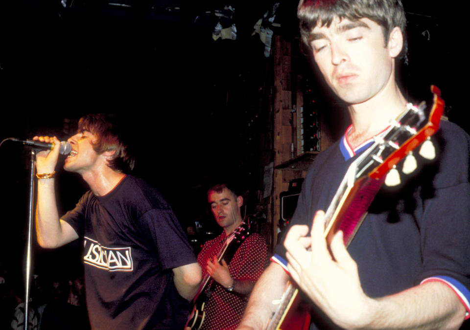 Oasis in Concert at Wetlands, NYC - 1994