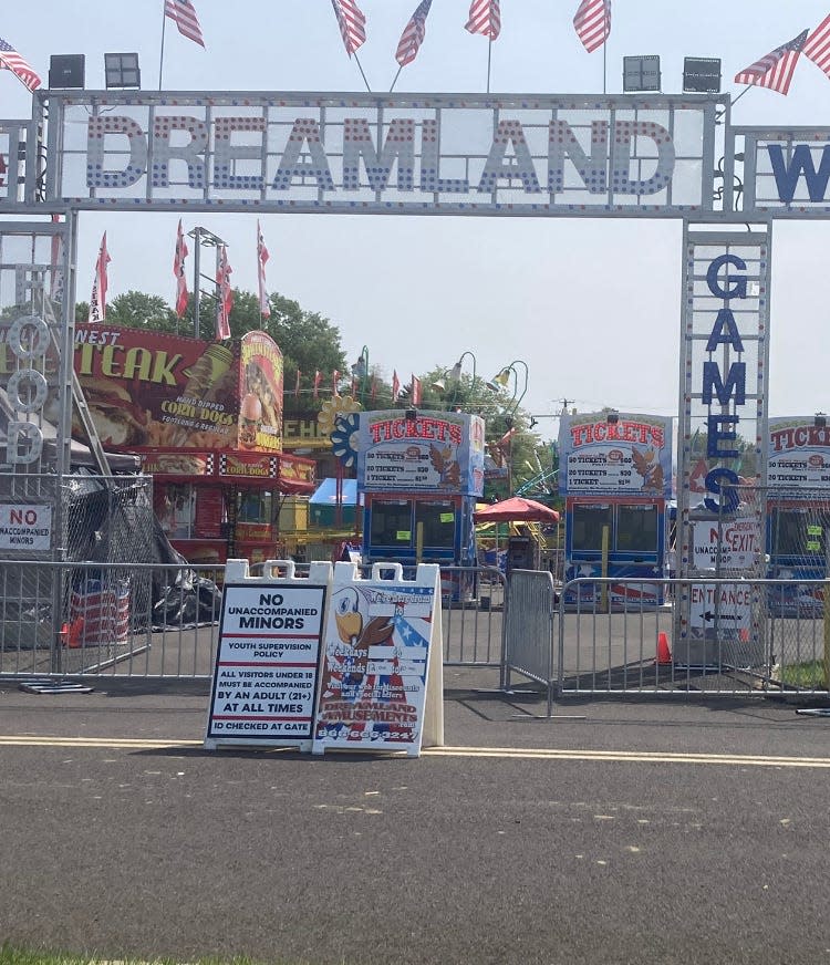 Bensalem police have implemented safety procedures at the annual carnival at the Neshaminy Mall after reports of unruly behavior among teens on May 12, 2023.