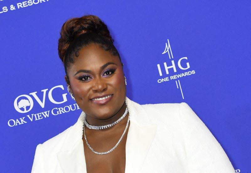 Danielle Brooks arrives for the 35th Annual Palm Springs International Film Festival Awards Gala at the Convention Center in Palm Springs, California, on January 4, 2024.