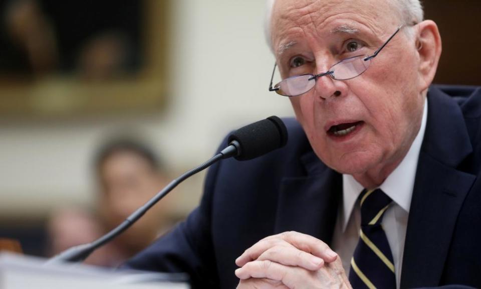 John Dean on Capitol Hill on 10 June 2019.