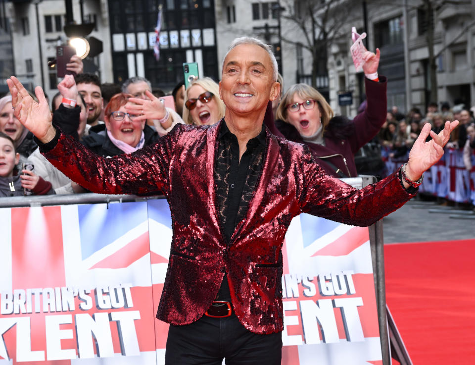 Bruno Tonioli attends the Britain's Got Talent 2023 Photocall at London Palladium on January 27, 2023 in London, England. (Photo by Karwai Tang/WireImage)