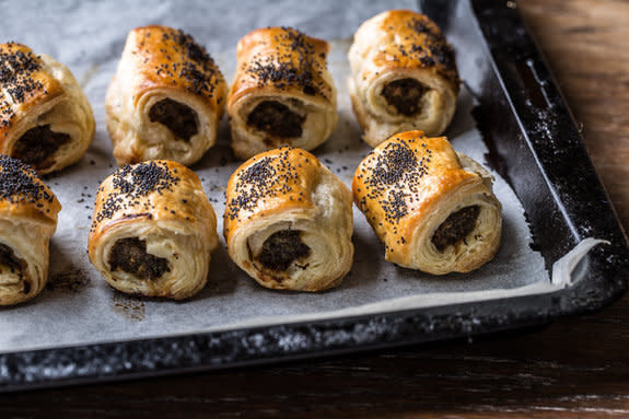 A mum cooked what she believed were healthy sausage rolls from scratch. [Photo: Getty]