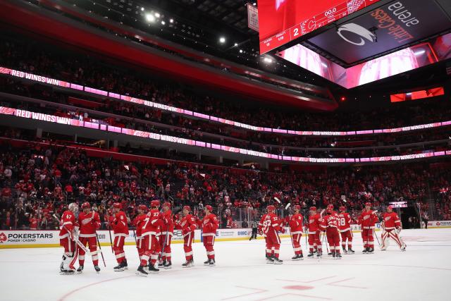 Red Wings triumph over Flames in OT