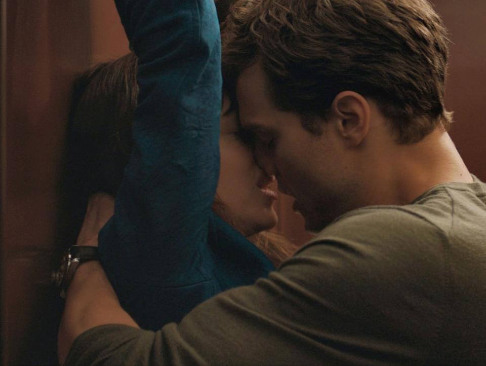 Dakota Johnson and Jamie Dornan starred in the ‘Fifty Shades of Grey’ trilogy (Rex Features)