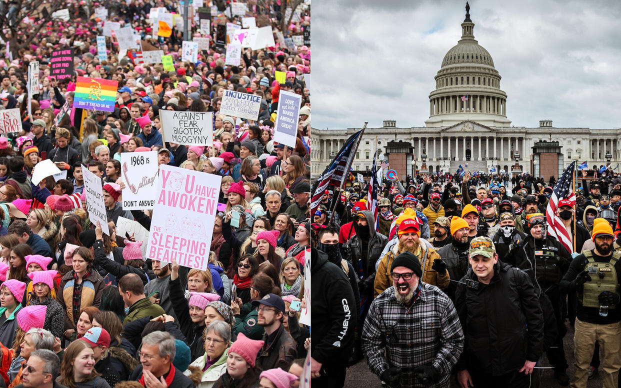 How it started. How it's going. (Photo: Getty Images)