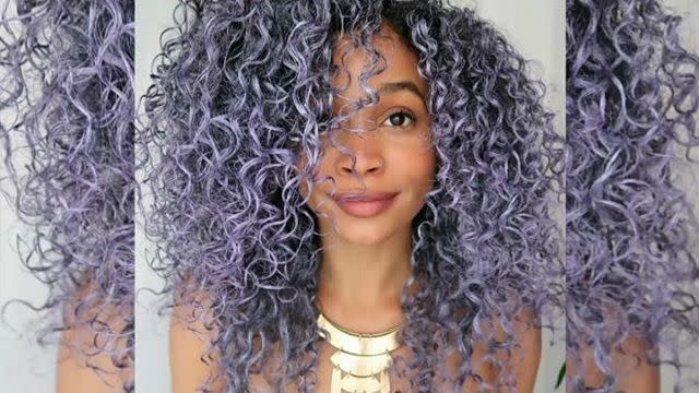 2) These Lavender Curls