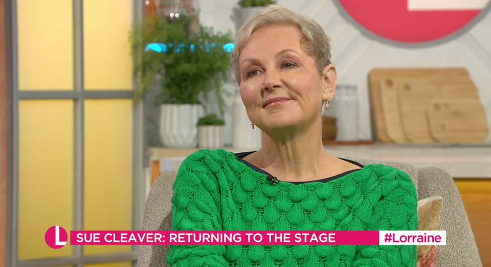 Sue Cleaver on Lorraine. (ITV)